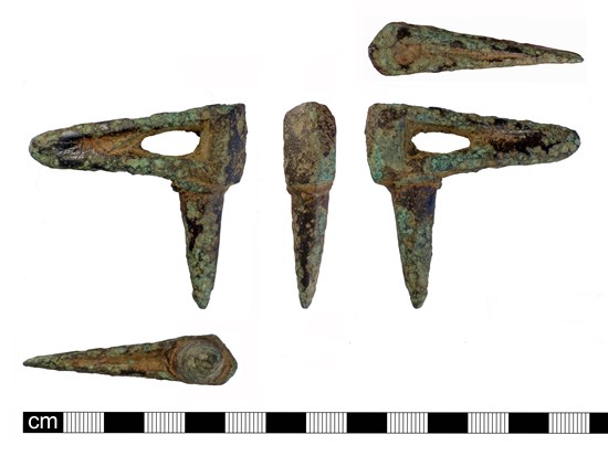 Photograph of Bronze Age anvil