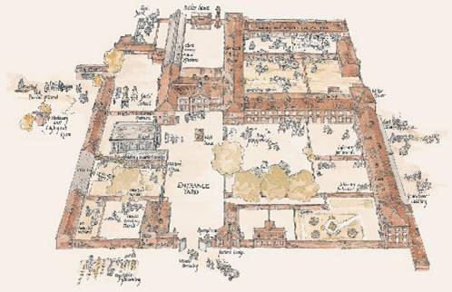Map of Gressenhall Farm and Workhouse