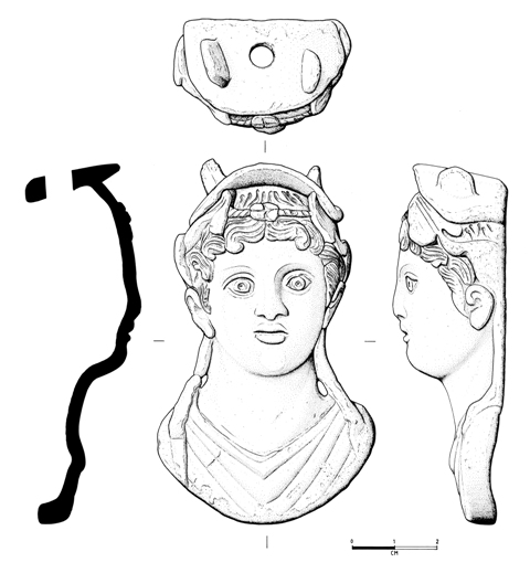 Illustration of Roman mount